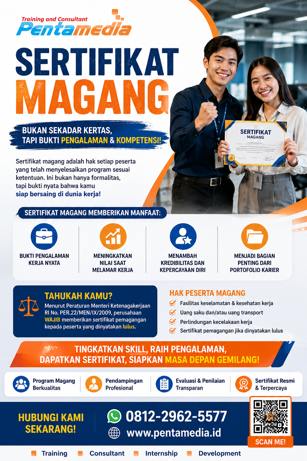 Sertifikat Magang: Apakah Wajib Diberikan Perusahaan? Ini Manfaat dan Pentingnya bagi Karier Masa Depan - PENTAMEDIA.id